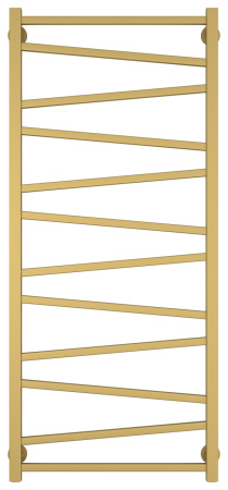 Полотенцесушитель Водяной Сунержа Сирокко (120х50) Матовое Золото 032-0253-1250